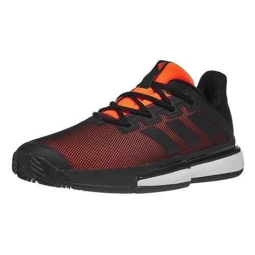 Кроссовки Adidas Solematch Bounce M, core black /core black /solar orange, 41 EU в Сплав