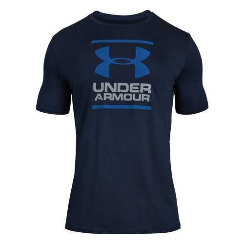 Футболка Under Armour Charged Cotton GL Foundation SS, 408 синяя, XL в Сплав