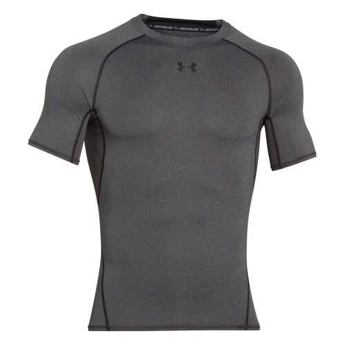 Футболка Under Armour HeatGear Armour Compression SS, 090 серая, LG в Сплав