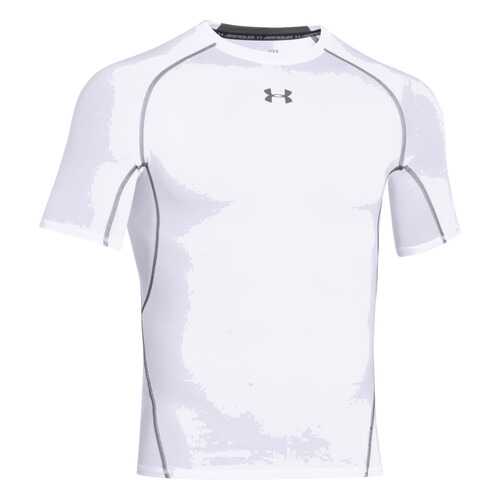 Футболка Under Armour HeatGear Armour Compression SS, 100 белая, SM в Сплав