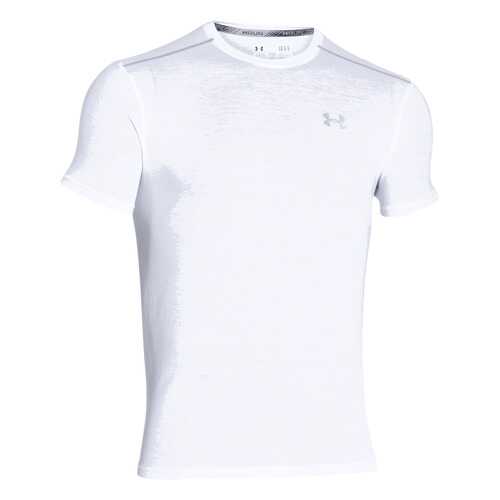 Футболка Under Armour Threadborne Streaker Run SS, 100 белая, SM в Сплав