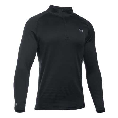 Лонгслив Under Armour Base 2.0 Half Zip LS, 001 черный, LG в Сплав