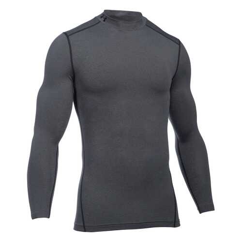 Лонгслив Under Armour ColdGear Armour Compression Mock LS, 090 серый, SM в Сплав
