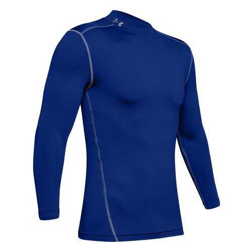Лонгслив Under Armour ColdGear Armour Compression Mock LS, 400 синий, MD в Сплав