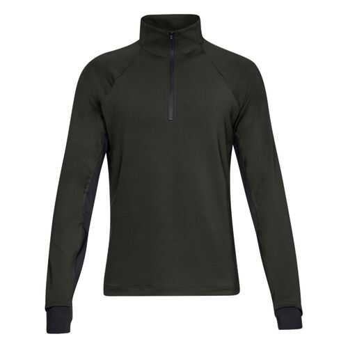 Лонгслив Under Armour ColdGear Reactor Half Zip, 357 черный, SM в Сплав