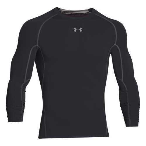 Лонгслив Under Armour HeatGear Armour Compression LS, 001 черный, MD в Сплав