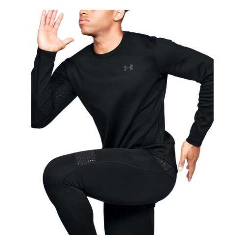 Лонгслив Under Armour Qualifier ColdGear, 001 черный, LG в Сплав