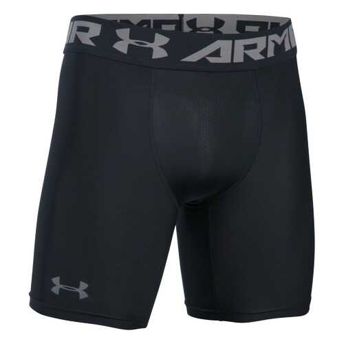 Спортивные шорты Under Armour HeatGear Armour 15cm Mid Compression, 001 черные, MD в Сплав