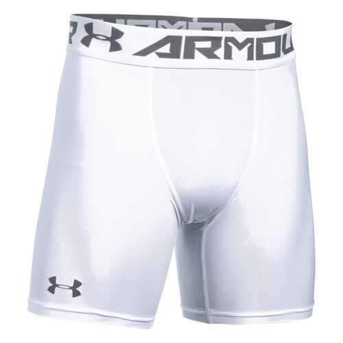 Спортивные шорты Under Armour HeatGear Armour 15cm Mid Compression, 100 белые, SM в Сплав