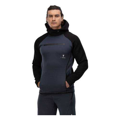 Толстовка Fifty Splendor, black/dark grey, S INT в Сплав