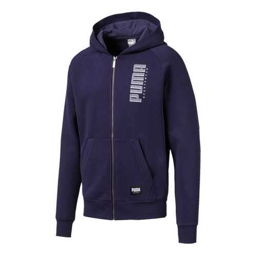 Толстовка Puma Athletics Hooded Full Zip, peacoat, L INT в Сплав