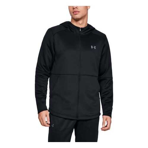 Толстовка Under Armour MK-1 Warm Up Full Zip, 001 черный, MD INT в Сплав