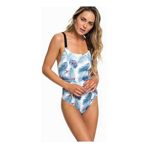 Купальник Roxy Fitness ERJX103169, bright white palms fitness, XL в Сплав