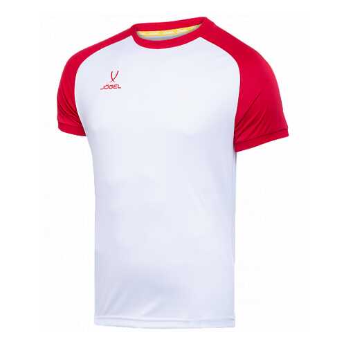 Jogel Футболка футбольная CAMP Reglan JFT-1021-012, белый/красный - XL в Сплав