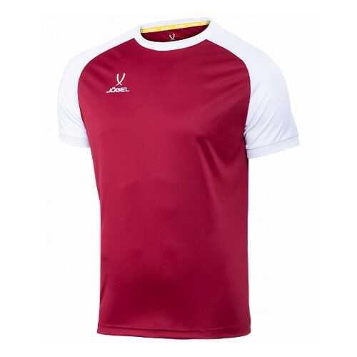 Jogel Футболка футбольная CAMP Reglan JFT-1021-G1, гранатовый/белый - L в Сплав