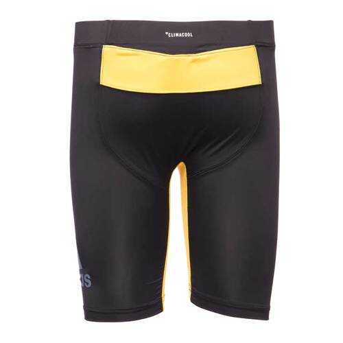 Шорты компрессионные Adidas Training Vale Tudo Short MMA черно-желтые XL в Сплав