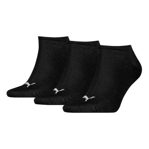 Носки Puma Sneaker Plain 3ppk, black, 35-38 EU в Сплав