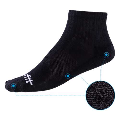Носки StarFit SW-208, черные, 43-46 EU в Сплав