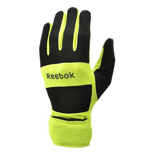 Перчатки Reebok RRGL-10133YL, neon/black, M в Сплав