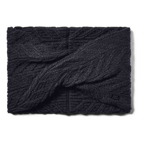 Шарф-труба Under Armour Around Town Scarf, black/black, One Size в Сплав