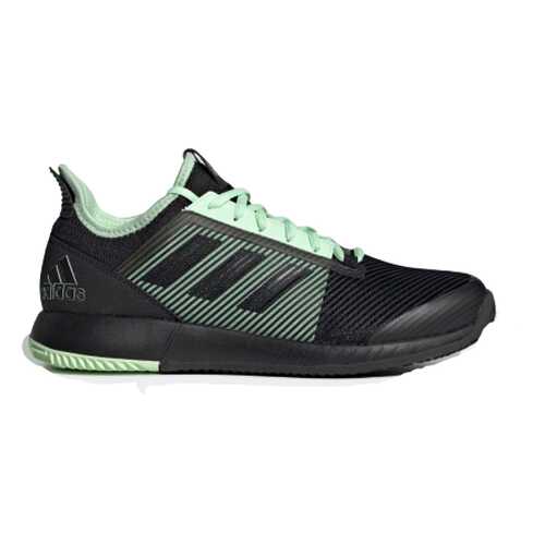 Кроссовки Adidas EF0560, черный/салатовый, 5 UK в Сплав