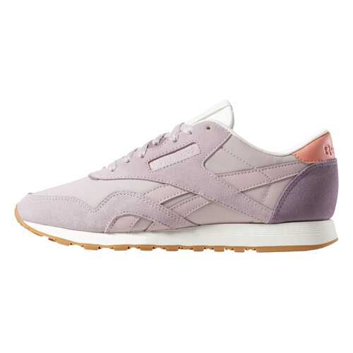 Кроссовки Reebok Classic Nylon, pink/color block-ashen lilac/orchid/pink/chalk/gum, 6 US в Сплав