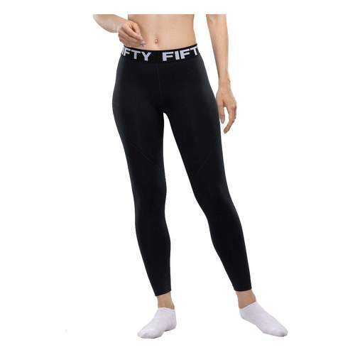 FIFTY Женские тайтсы Definite FA-WH-0106-BLK, черный - XS в Сплав