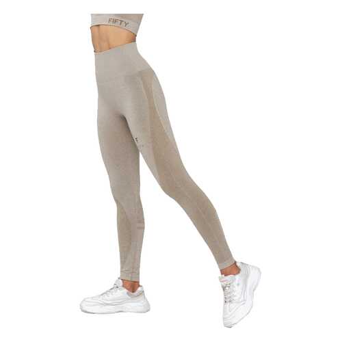 FIFTY Женские тайтсы Emphatic beige FA-WH-0207-BEG, бежевый - L в Сплав