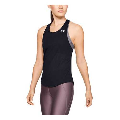 Майка Under Armour Streaker 2.0 Racer, 001 черная, XS в Сплав
