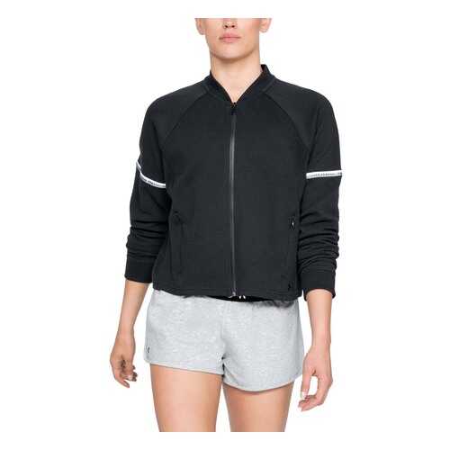 Толстовка Under Armour Unstoppable Full Zip, 001 черный, LG INT в Сплав