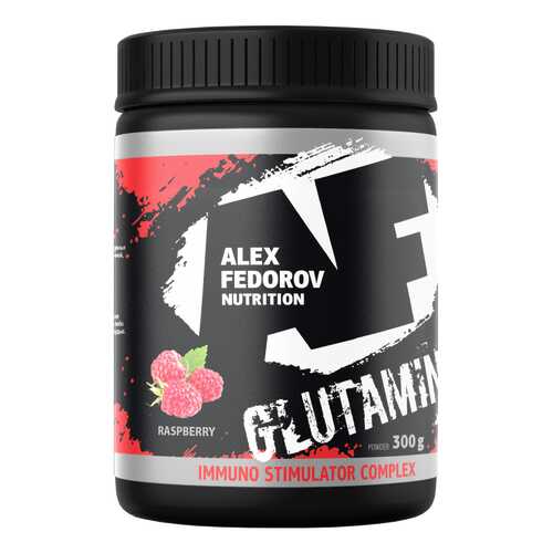 Alex Fedorov Nutrition Glutamine +ISC, 300 г, вкус: малина в Сплав
