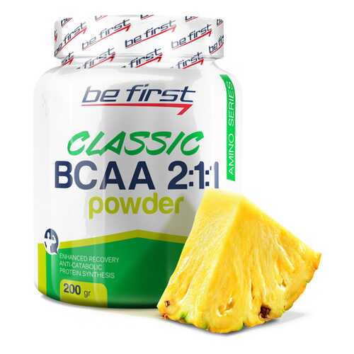 Be First BCAA Classic Powder 200 г ананас в Сплав