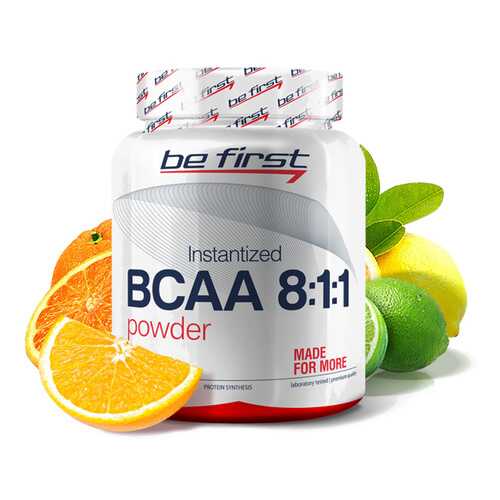 Be First BCAA Flavored 250 г цитрусовый микс в Сплав