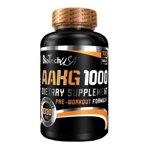 BioTech AAKG 1000 100 таблеток без вкуса в Сплав