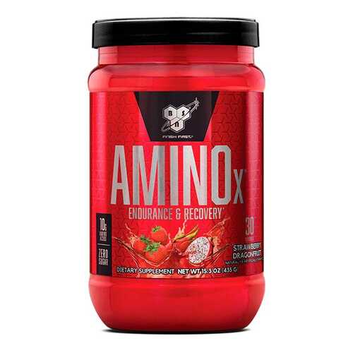 BSN аминокислотный комплекс Amino X 1010 г, 70 порций клубника/апельсин в Сплав