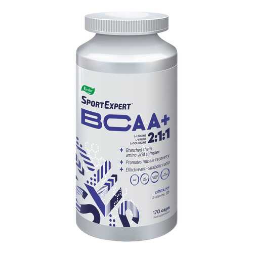 Эвалар SportExpert BCAA+ 170 капсул без вкуса в Сплав