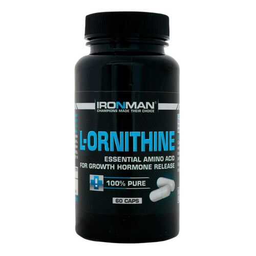 Ironman L-Ornithine 60 капсул без вкуса в Сплав