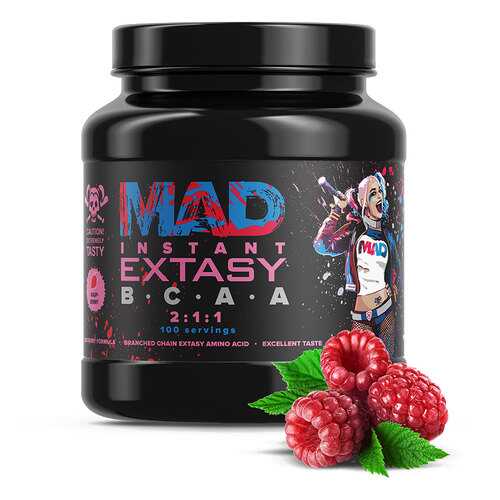 MAD Instant Extasy BCAA 500 г малина в Сплав