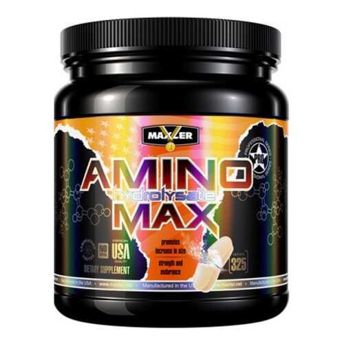 Maxler Amino Max Hydrolysate 325 таблеток без вкуса в Сплав