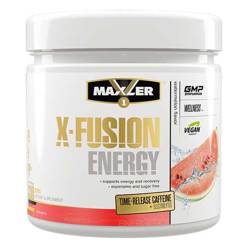 Maxler X-Fusion Energy Sugar Free, 330г (Арбуз) в Сплав