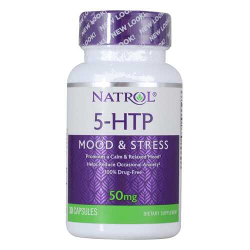 Natrol 5-HTP 30 капсул без вкуса в Сплав