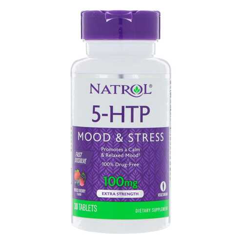 Natrol 5-HTP 30 таблеток ягоды в Сплав