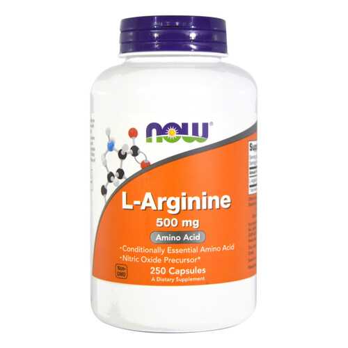 NOW Sports L-Arginine 500 250 капсул без вкуса в Сплав