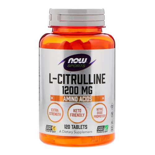 NOW Sports L-Citrulline 1200 120 таблеток без вкуса в Сплав