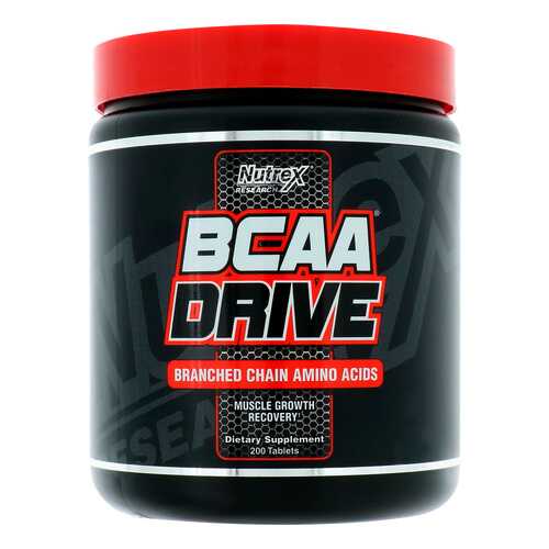 Nutrex BCAA Driva Black 200 таблеток без вкуса в Сплав