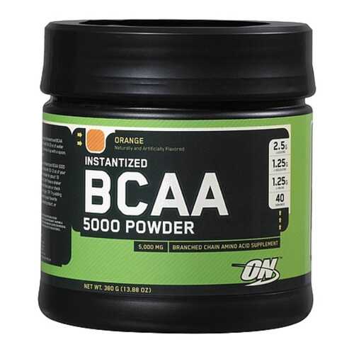 Optimum Nutrition BCAA 5000 380 г апельсин в Сплав