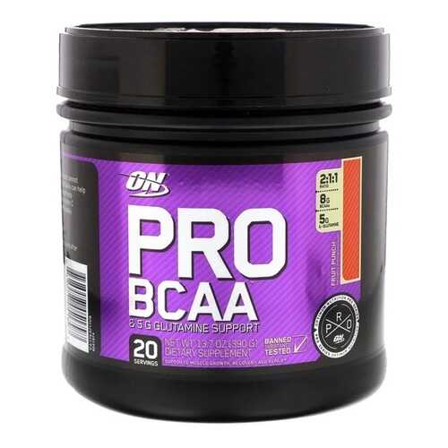 Optimum Nutrition Pro Bcaa 390 г (вкус: фруктовый пунш) в Сплав