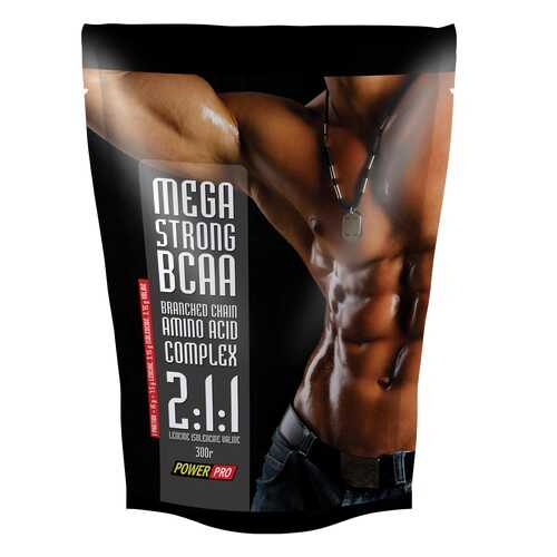 PowerPro BCAA Mega Strong 300 г без вкуса в Сплав