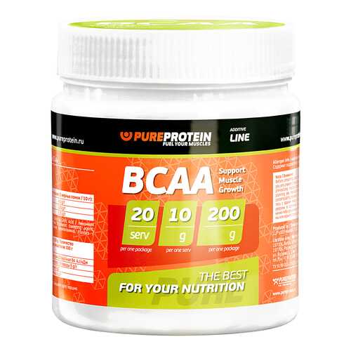 PureProtein BCAA 200 г апельсин в Сплав