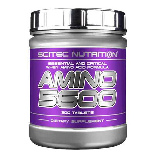 Scitec Nutrition Amino 5600 200 таблеток без вкуса в Сплав